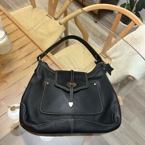 Black Leather Women's Bag